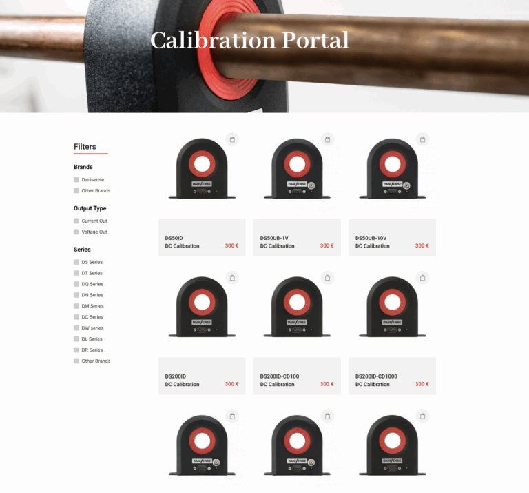 The Danisense Calibration Portal