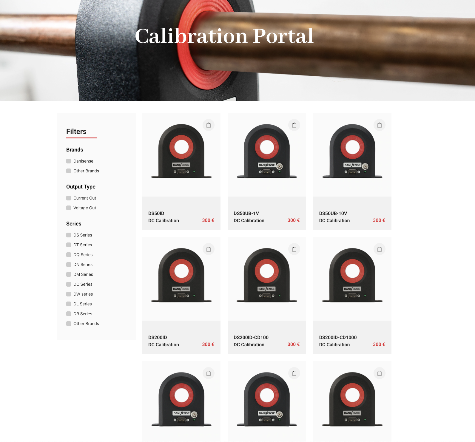 The Danisense Calibration Portal